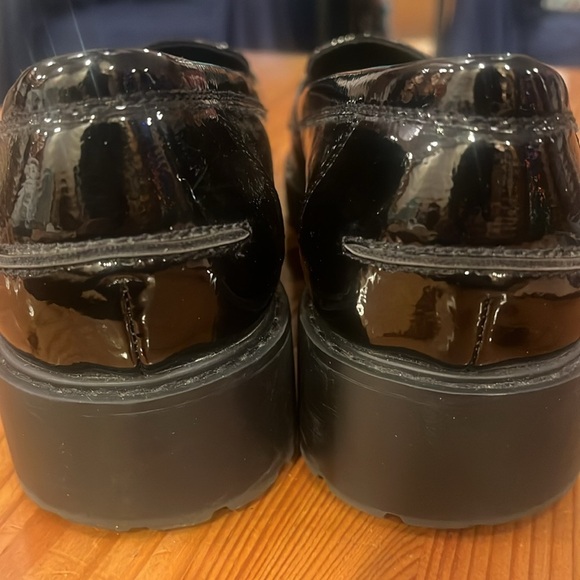 Michael Shannon Emberlynn Patent vegan leather Loafers size 11 - Picture 6 of 14